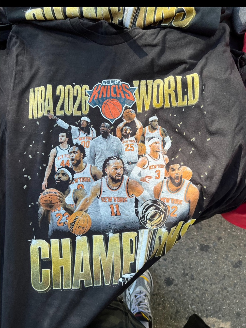 Knicks nba champions shirt